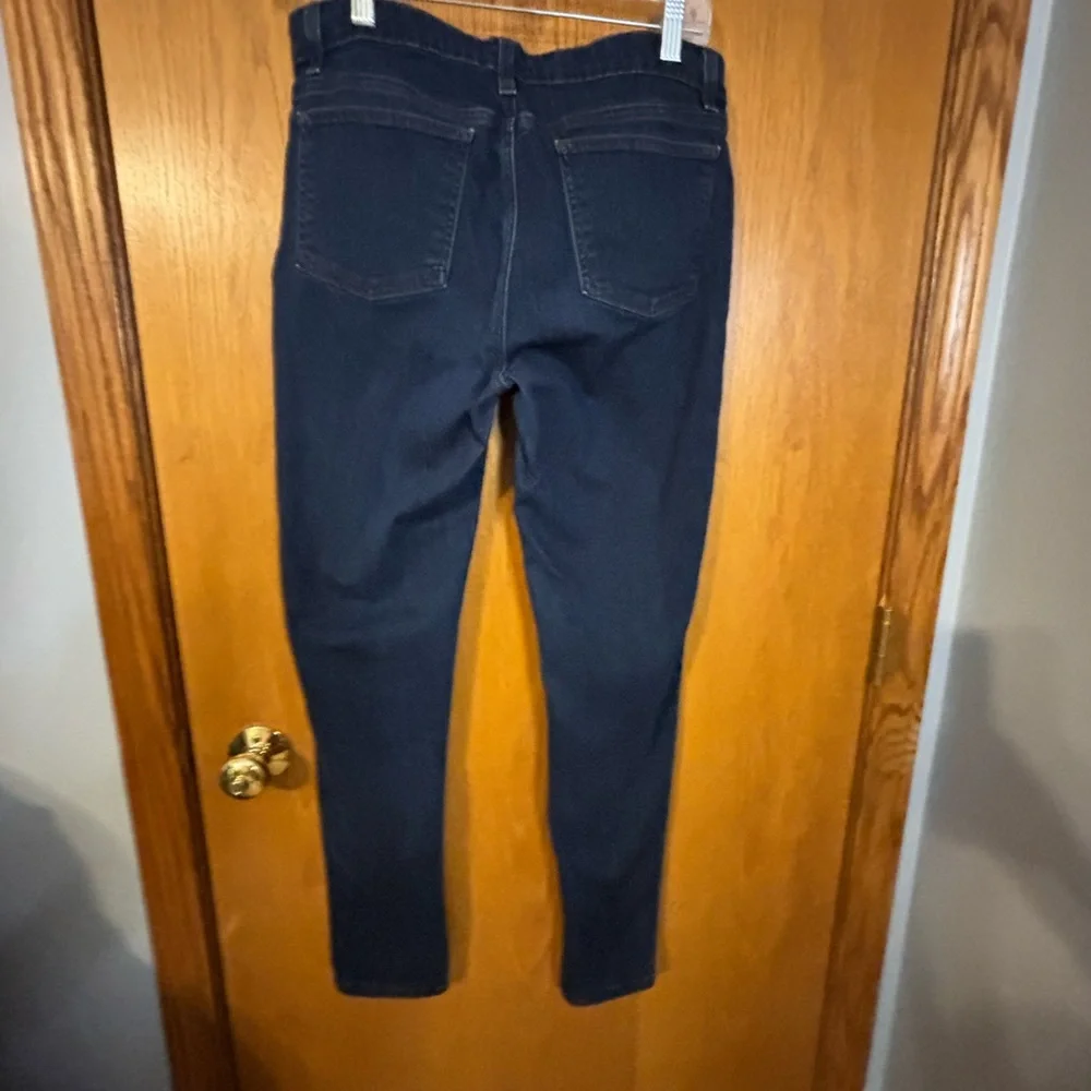 Women's EILEEN FISHER Jeans Dark Blue Size 8 EUC skinny jeans‎